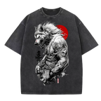Japanese Design Vintage Washed T-Shirt