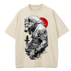 Japanese Design Vintage Washed T-Shirt