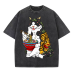 Japanese Design Vintage Washed T-Shirt