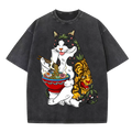 Japanese Design Vintage Washed T-Shirt
