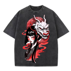 Japanese Design Vintage Washed T-Shirt
