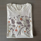 Dancing Skeleton Folded Classic T-shirt