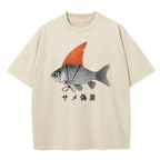 Fish Disguise Washed T-Shirt