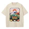 Japan Attractions Washed T-Shirt