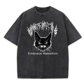 Embrace Rebellion CAT Washed T-Shirt