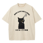 BEING ALIVE SURE Washed T-Shirt