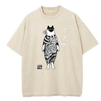 Yakuza CAT Washed T-Shirt