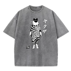 Yakuza CAT Washed T-Shirt