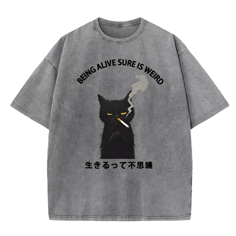 BEING ALIVE SURE Washed T-Shirt