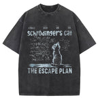 Schrodinger's Cat Washed T-Shirt