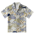 Blossoms Silhouettes Aloha Hawaiian Shirt