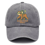 Sloth Frog Washed Cap
