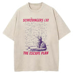 Schrodinger's Cat Washed T-Shirt