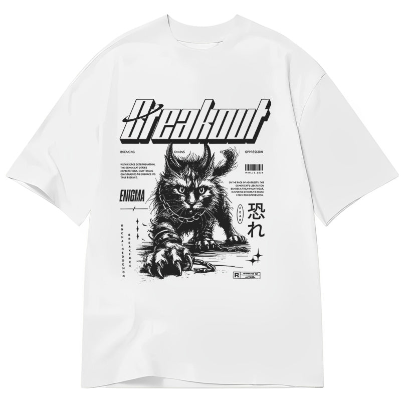 Breakout Cat Classic T-Shirt
