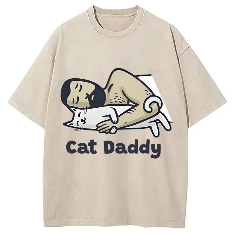 Cat Daddy Washed T-Shirt