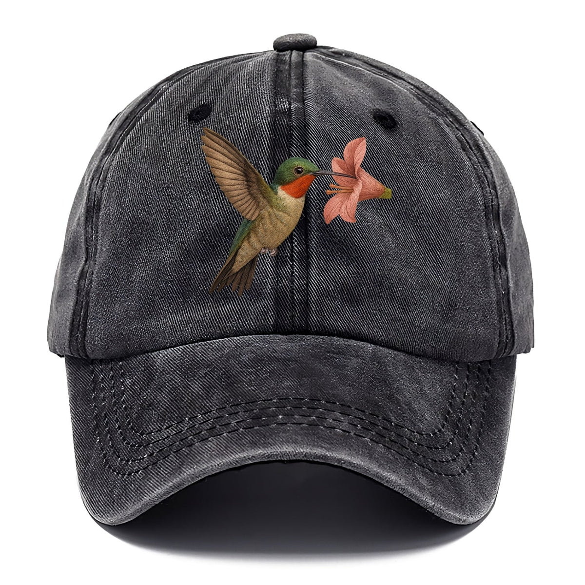 Hummingbird Haven Washed Cap