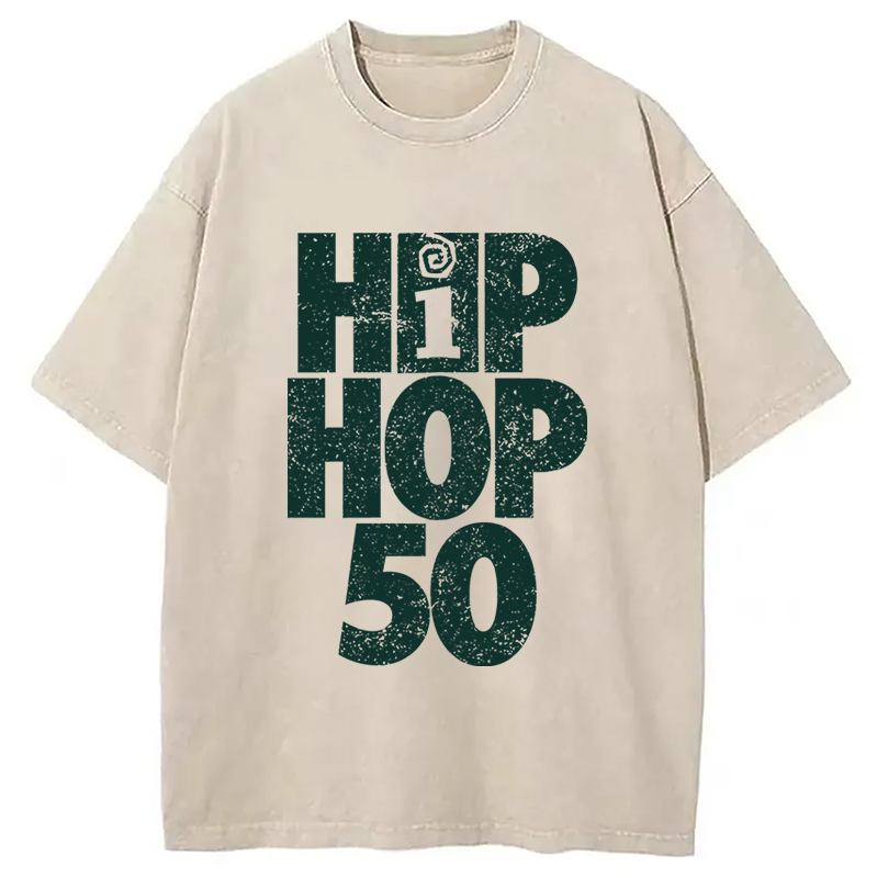 Hip Hop 50 Logo Washed T-Shirt