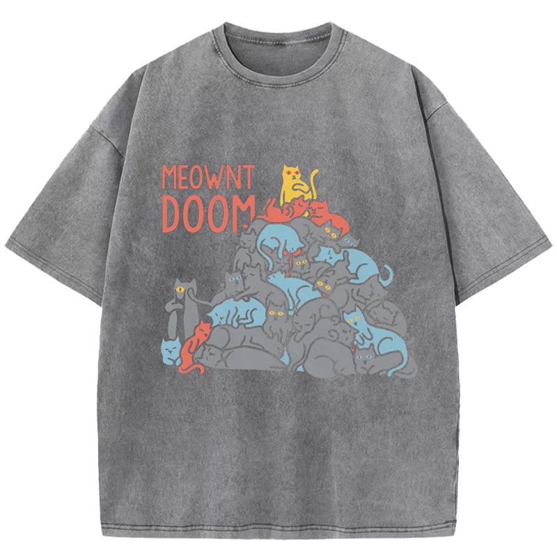 Meownt Doom Washed T-Shirt