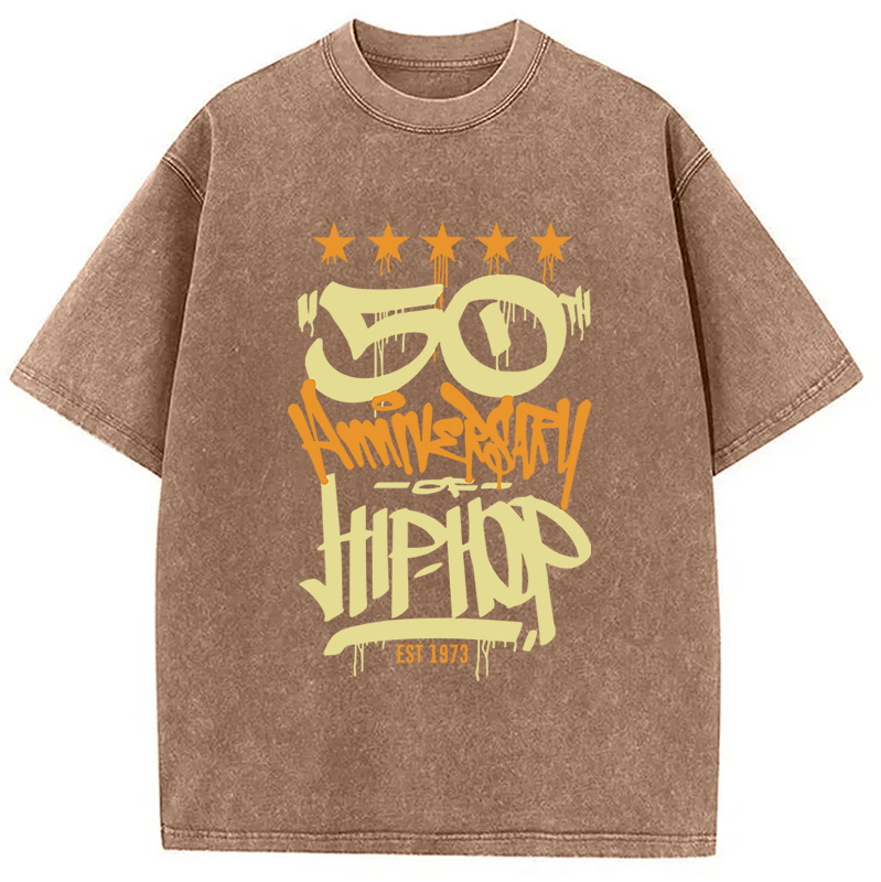 50th Anniversary of Hip-Hop Washed T-Shirt