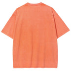 MATSUYAMA Fish Pattern Washed Vintage Short Sleeves T-Shirt