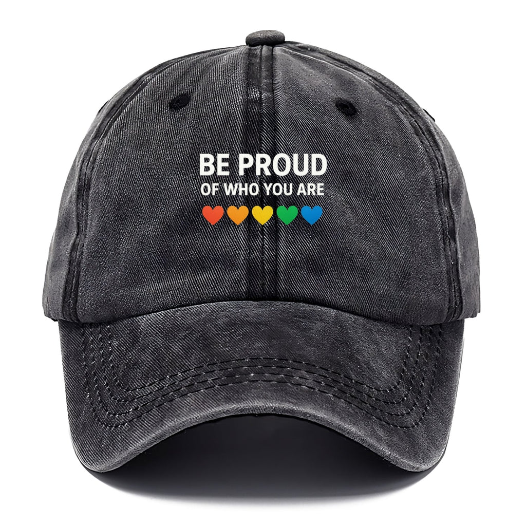 Pride Inspirational Washed Cap