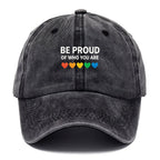 Pride Inspirational Washed Cap