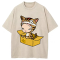 Cat Please Dont Throw Nara Washed T-Shirt