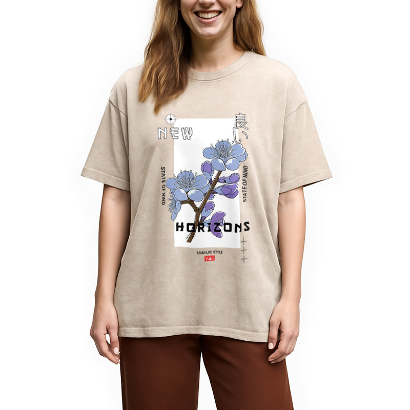 Horizons Japanese Washed T-Shirt