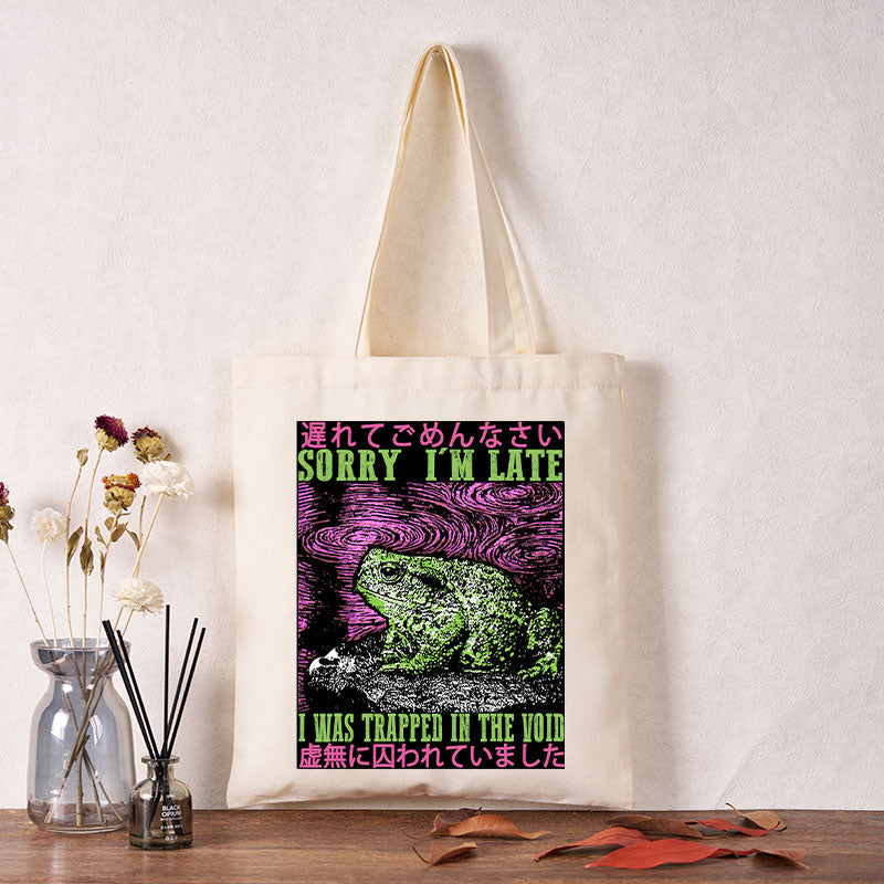 Frogs Trapped In The Void Tote Bag
