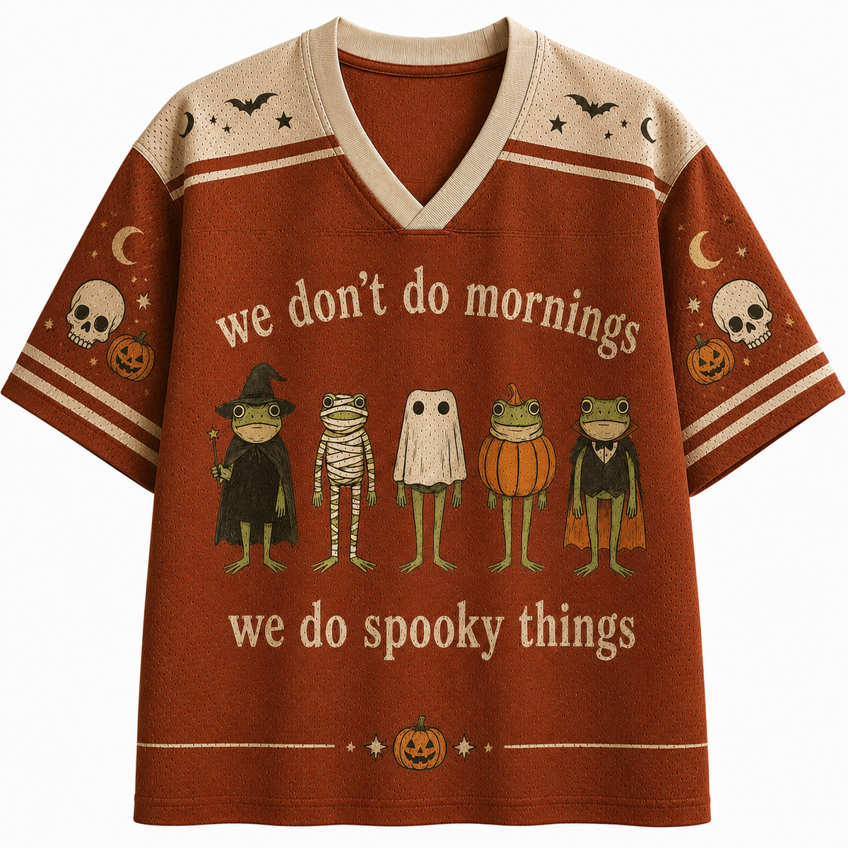 Halloween Frogs Jersey Shirts