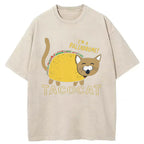 Taco Cat Washed T-Shirt