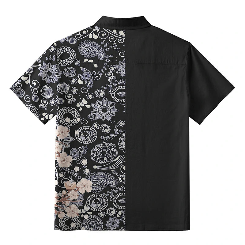 Half Of The Flower Button-up Shirt