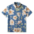 Flowers In The Waves Button-up Shirt