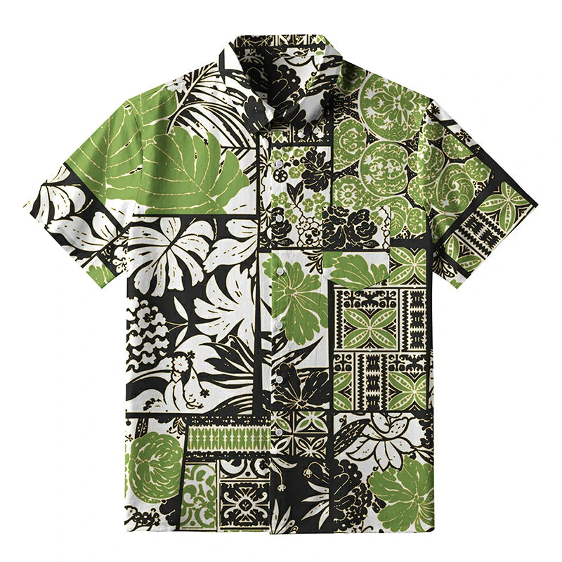Tropical Plant Button-up Shirt