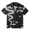 Snake And Auspicious Clouds Aloha Hawaiian Shirt