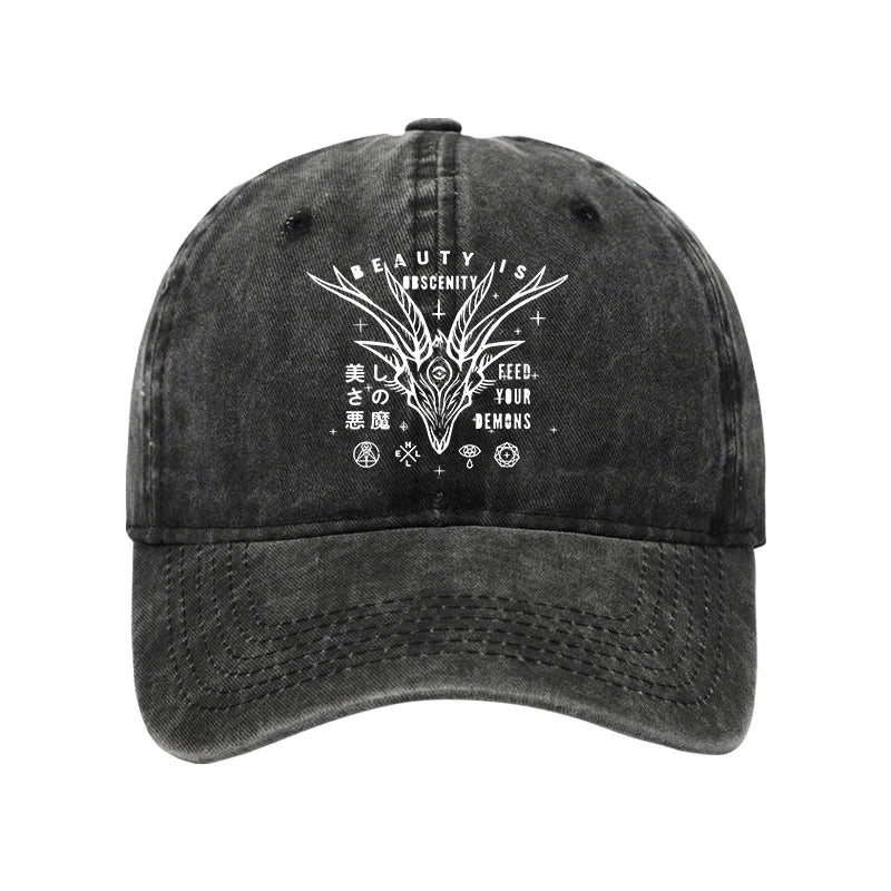 Beautiful Devil Japanese Washed Cap