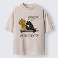 Unisex Cat Wants To Do A Physics Experiment Washed T-Shirt