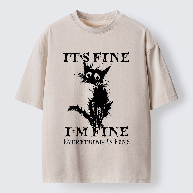 I'm Actually Not Very Fine Washed T-Shirt