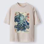 Cool Octopus Sage Washed T-Shirt