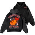 Tempura Shrimp Vintage Washed Cotton Back Art Hoodie