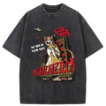 MechaCatzilla Washed T-Shirt