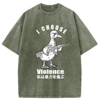 I Choose Violence Washed T-Shirt