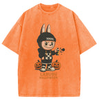Labubu Halloween Washed T-Shirt
