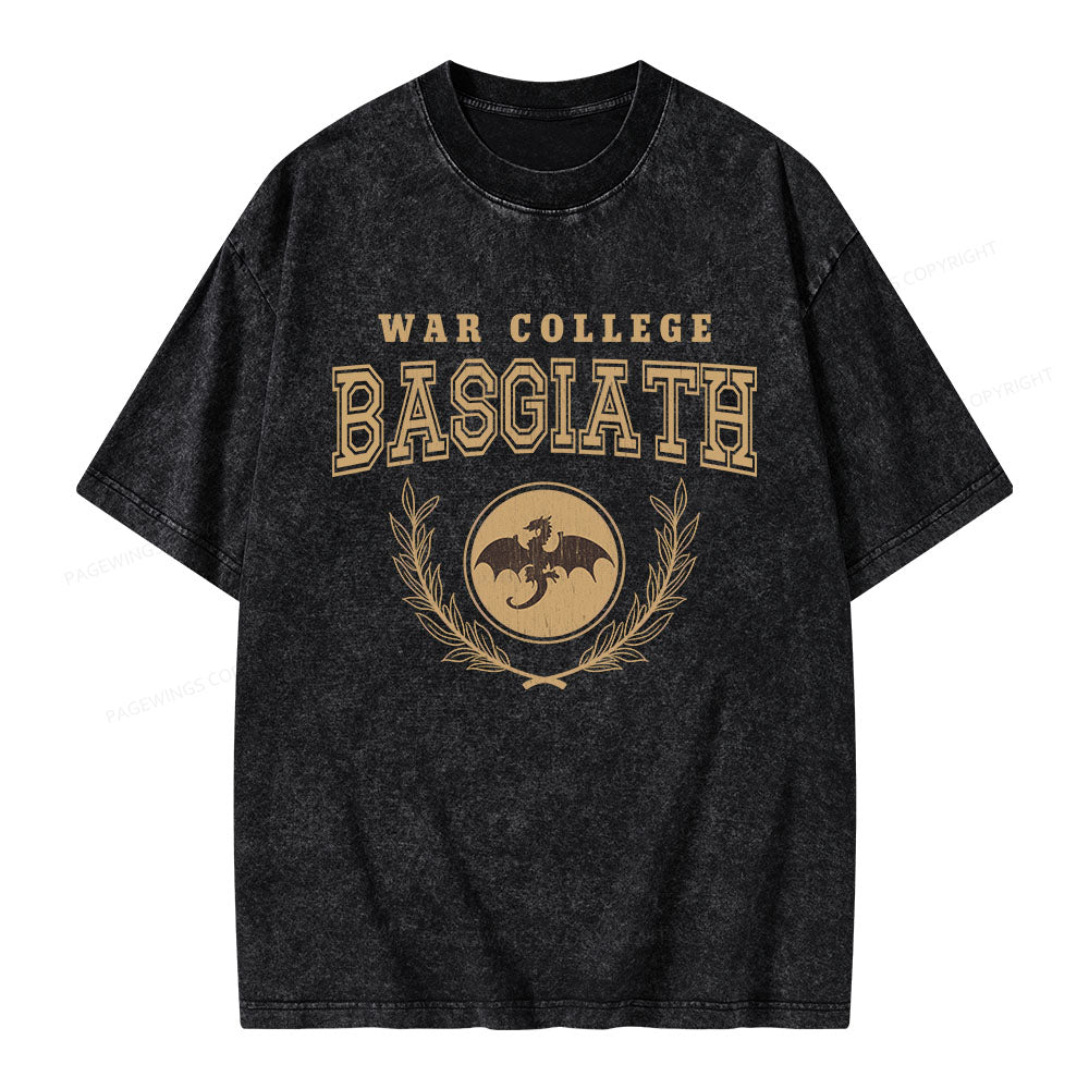 Basgiath War College Unisex Washed T-shirt