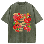 Japanese Sakura Washed T-Shirt