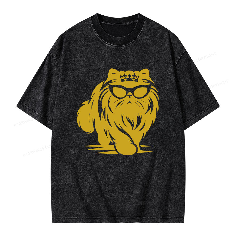 Goddammit Donut Unisex Washed T-shirt