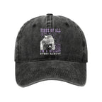 First Of All I'm A Delight Washed Cap