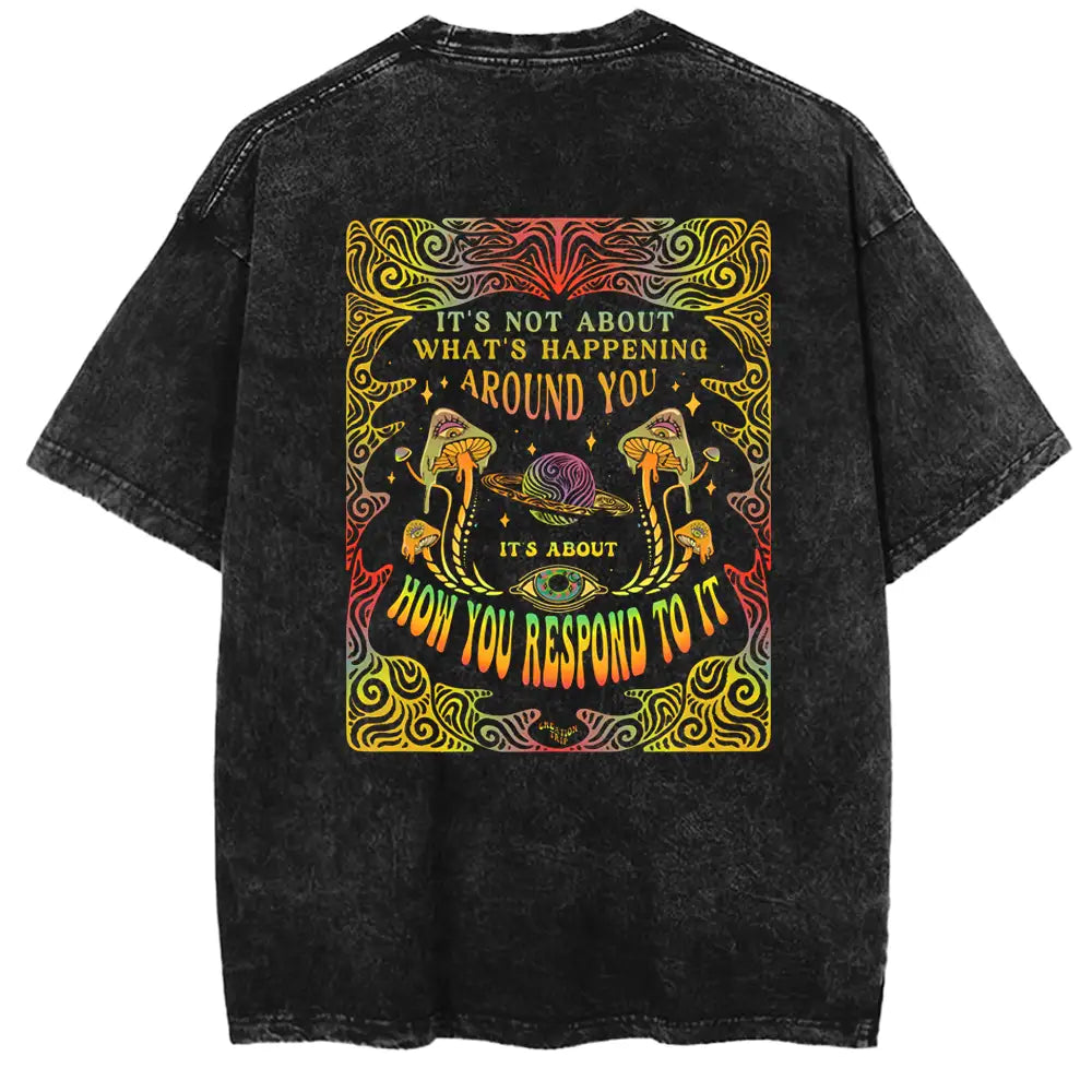 Psychedelic Journey Washed T-Shirt
