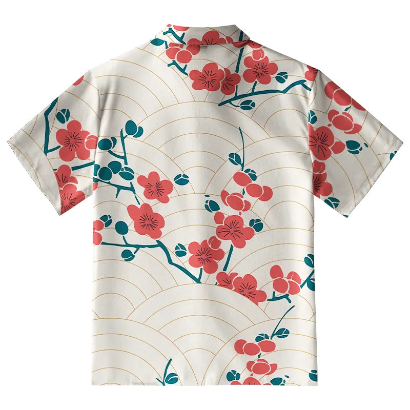 Blossom Wave Aloha Hawaiian Shirt