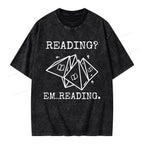 Reading Em...Reading Unisex Washed T-shirt